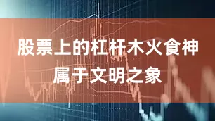 股票上的杠杆木火食神属于文明之象